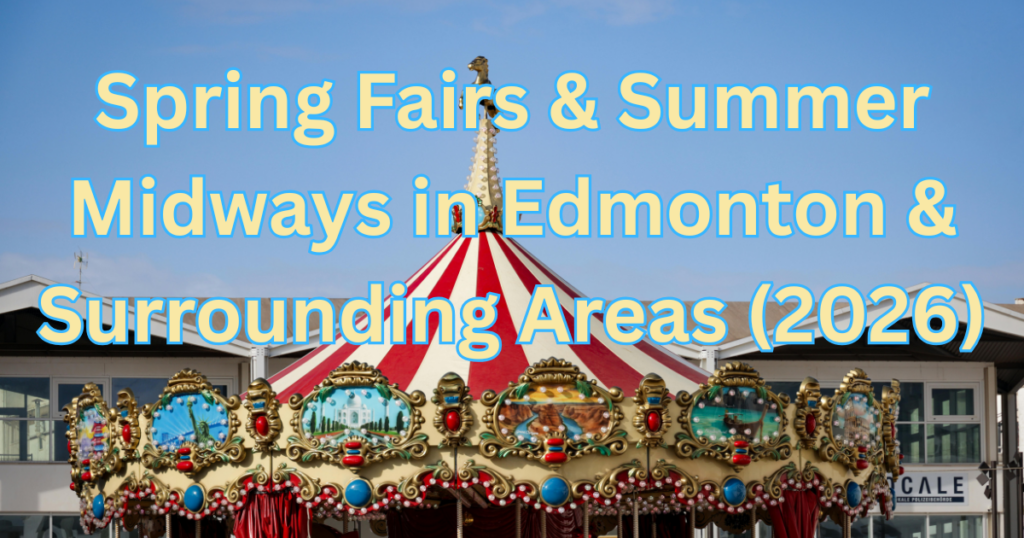 Spring Fairs & Summer Midways in Edmonton & Surrounding Areas (2026)