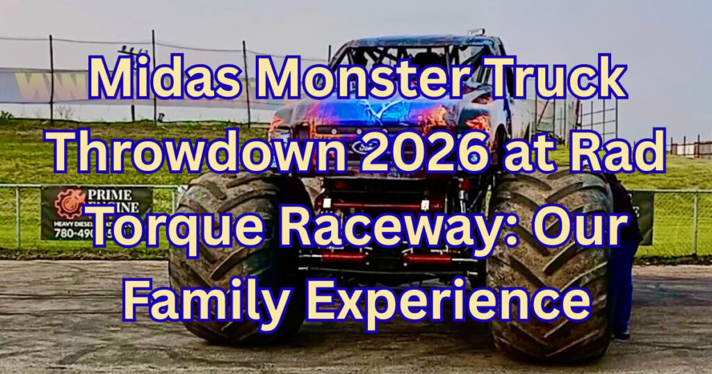 Midas Monster Truck Throwdown 2026 at Rad Torque Raceway: Our Family Experience