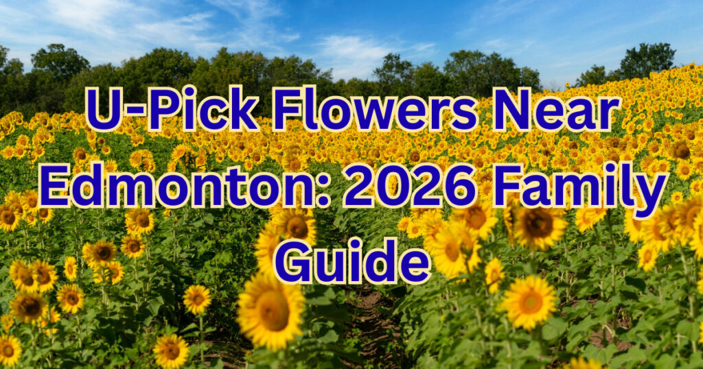 U-Pick Flowers Near Edmonton: 2026 Family Guide
