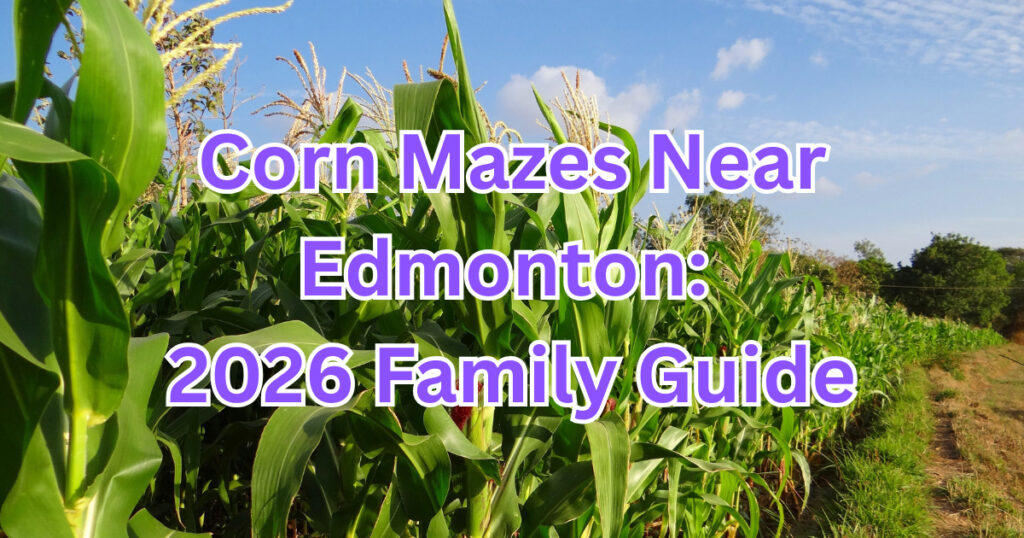 Corn Mazes Near Edmonton: 2026 Family Guide